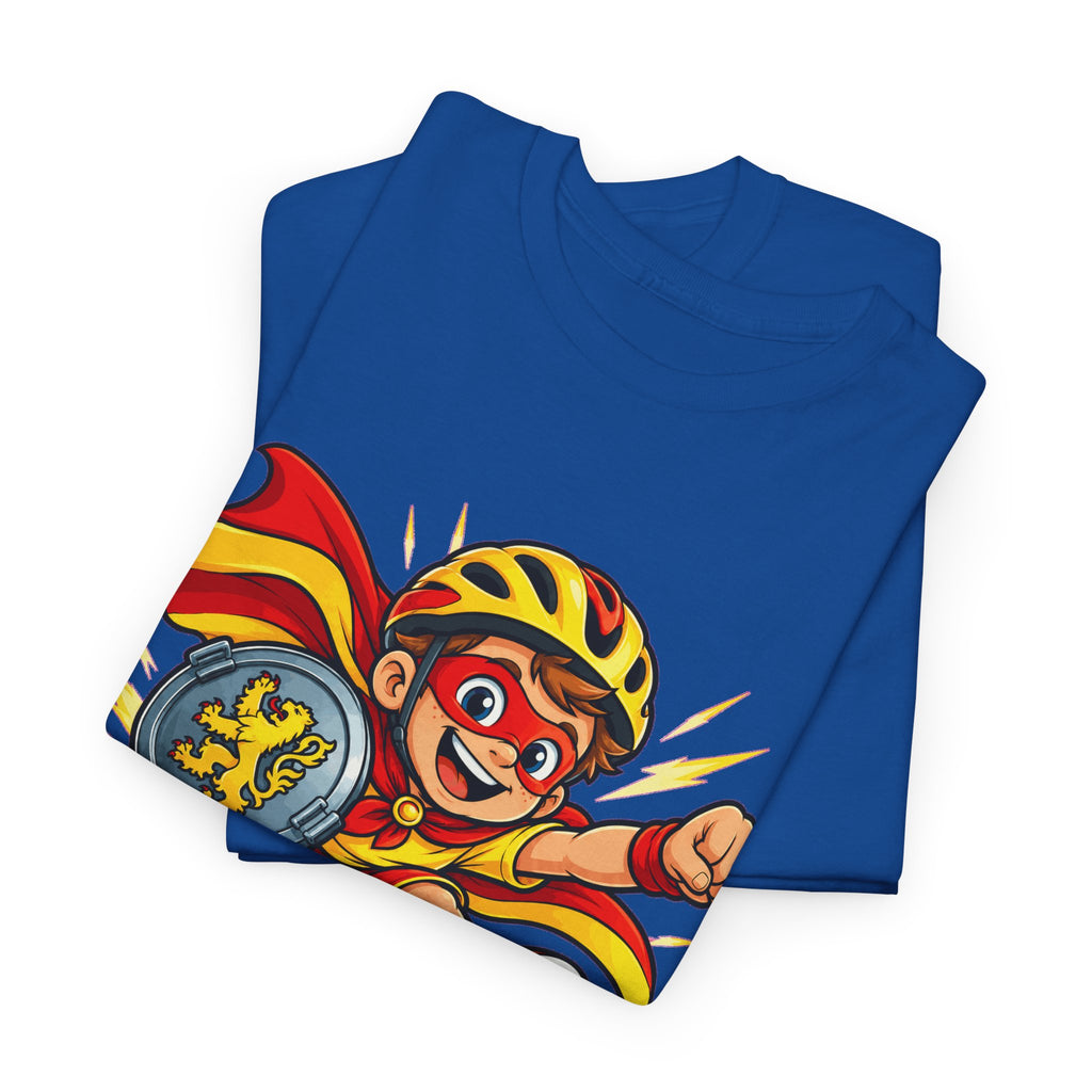 KLEINE HELD! Unisex T-shirt | Cartoon | VlaamseKracht®