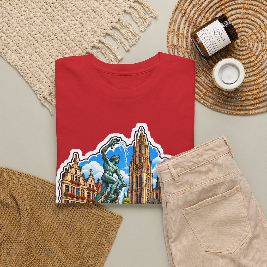 ANTWERPEN Unisex T-shirt | Vlaamse Stad | VlaamseKracht®