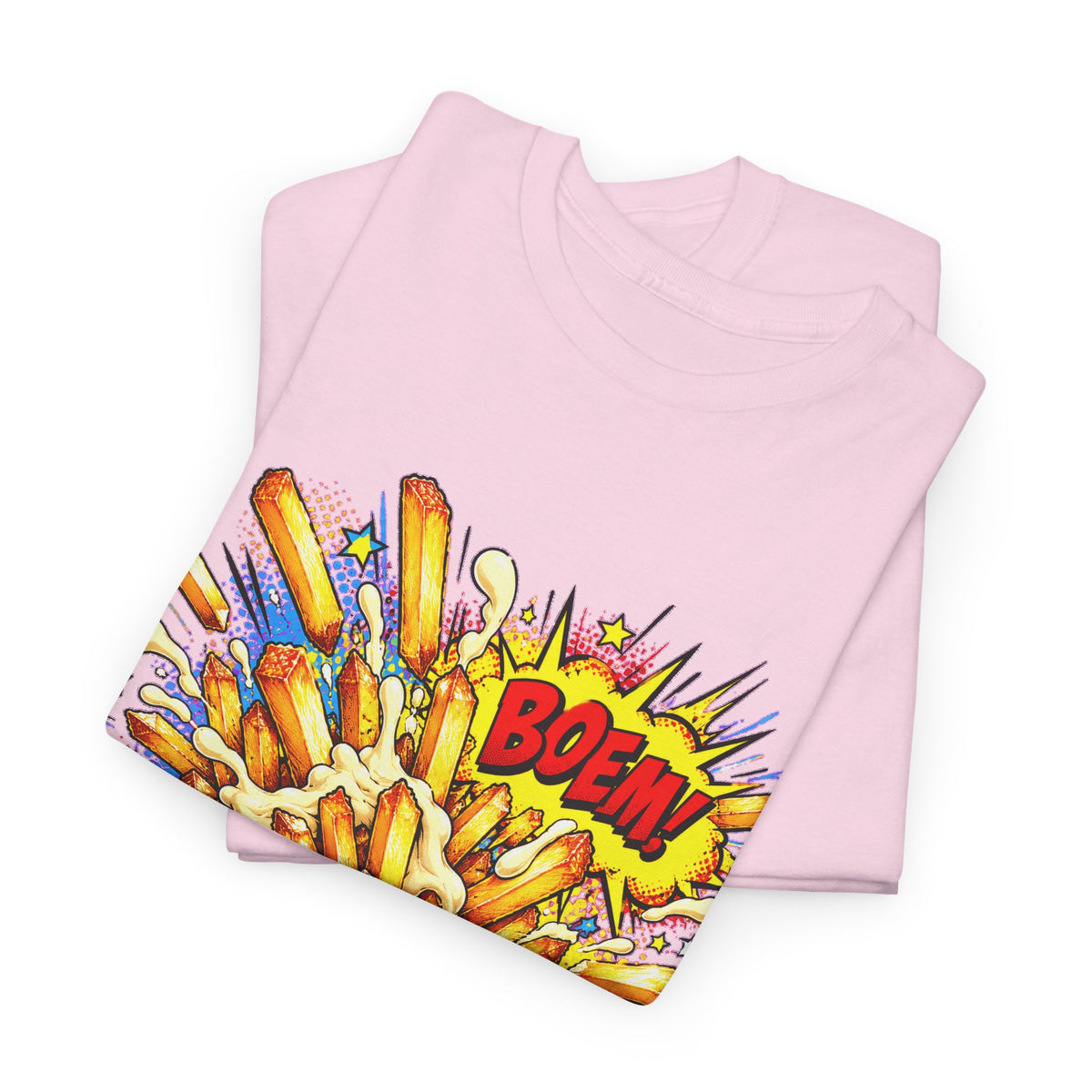 BOEM! PATAT! Unisex T-shirt | Pop Art | VlaamseKracht®