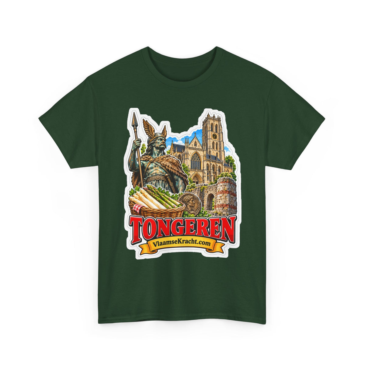 TONGEREN Unisex T-shirt | Nieuw ontwerp | VlaamseKracht®