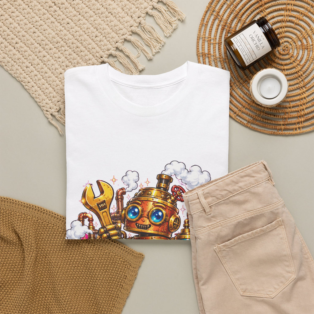 STOOMKRACHT! Unisex T-shirt | Steampunk | VlaamseKracht®