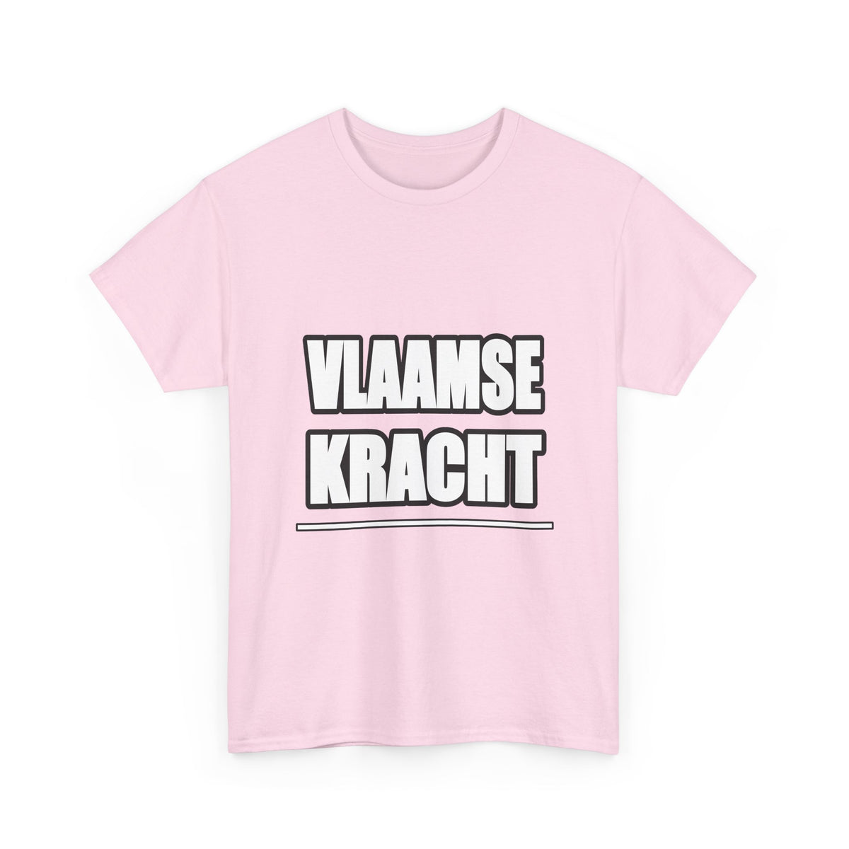 VLAAMSE KRACHT Unisex T-shirt | Stoere Letters | VlaamseKracht®