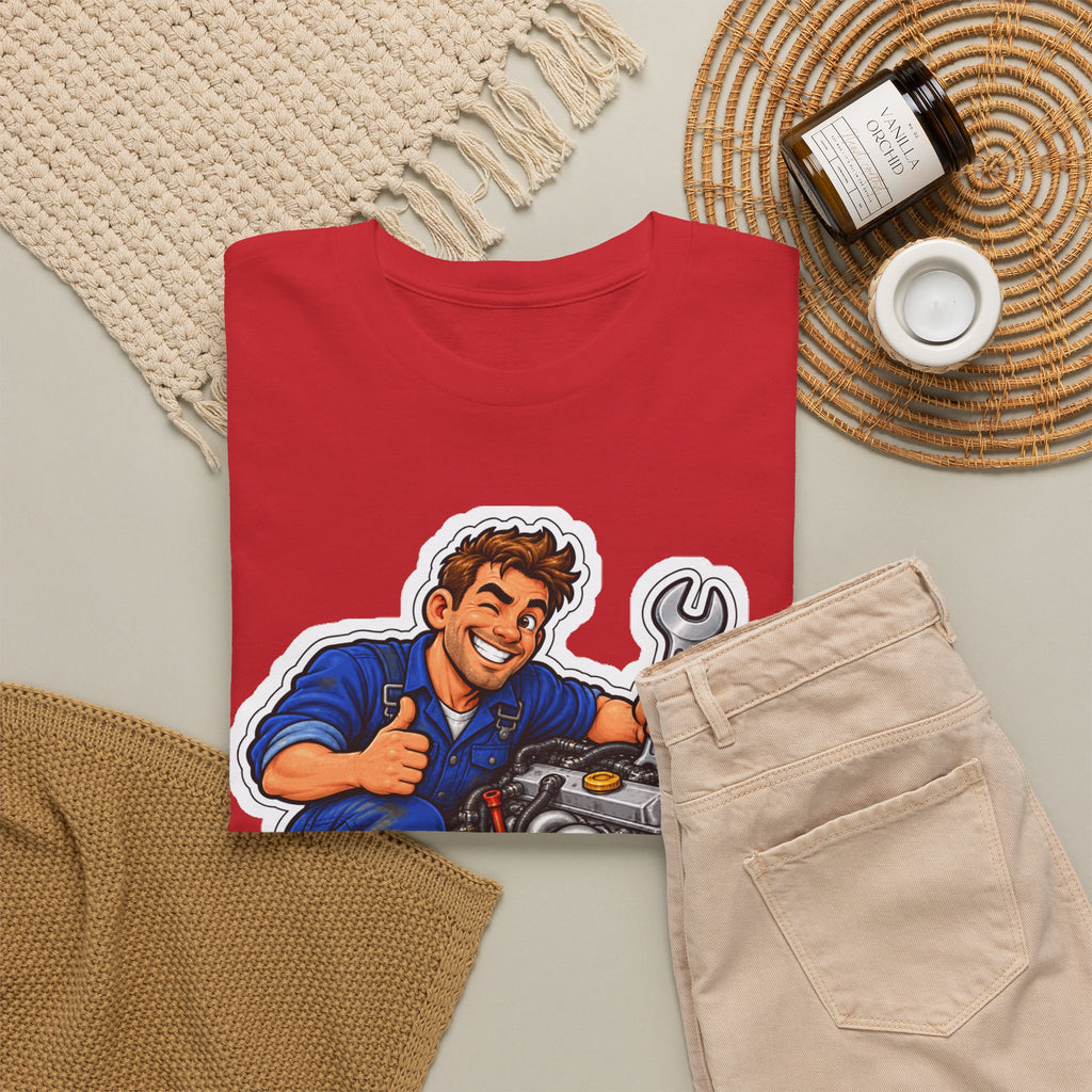 ALLES DRAAIT WEER! Unisex T-shirt | De Mecanicien | VlaamseKracht®