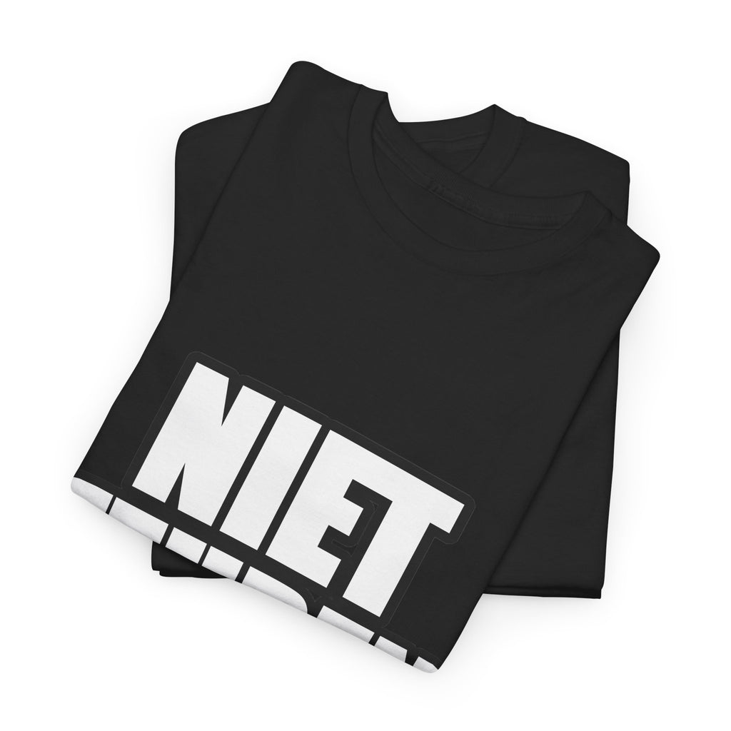 NIET ZEUREN Unisex T-shirt | Vlaamse Humor | VlaamseKracht®