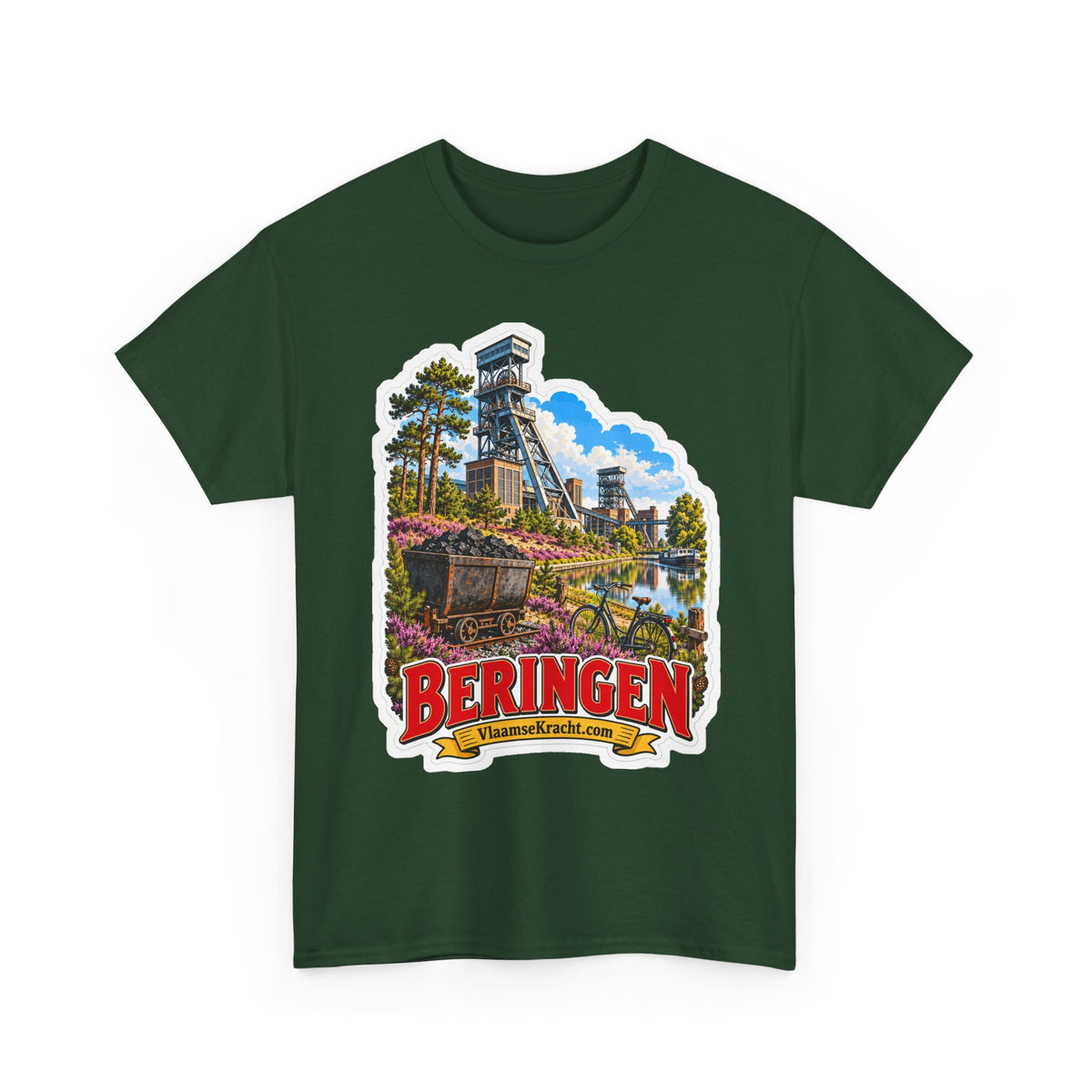 BERINGEN Unisex T-shirt | Vlaamse Stad | VlaamseKracht®
