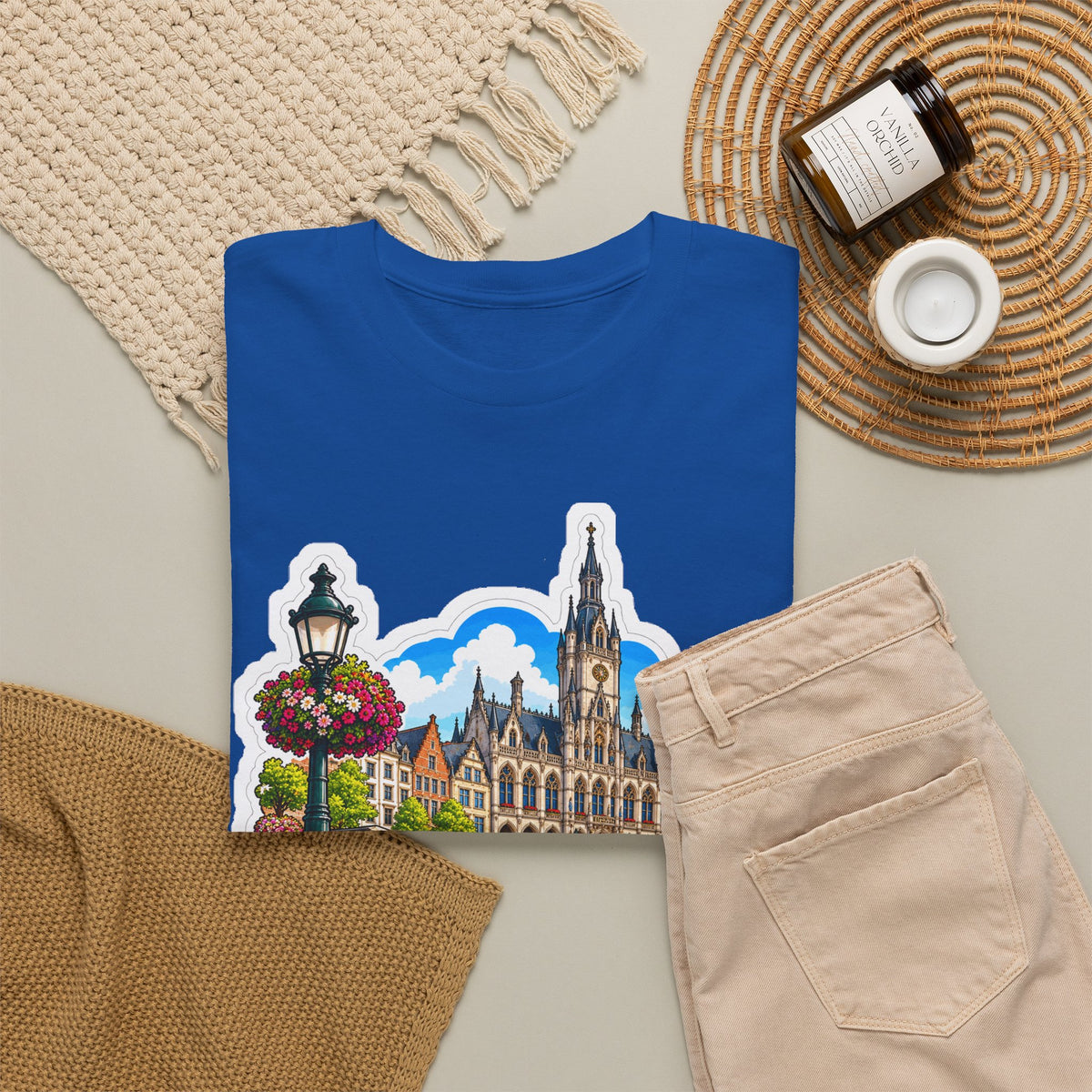 SINT-NIKLAAS Unisex T-shirt | Vlaamse Stad | VlaamseKracht®