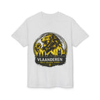 Premium Vlaamse Leeuw Vlaanderen Color Edition T-Shirt | In Hart en Daad | Unisex  | VlaamseKracht®