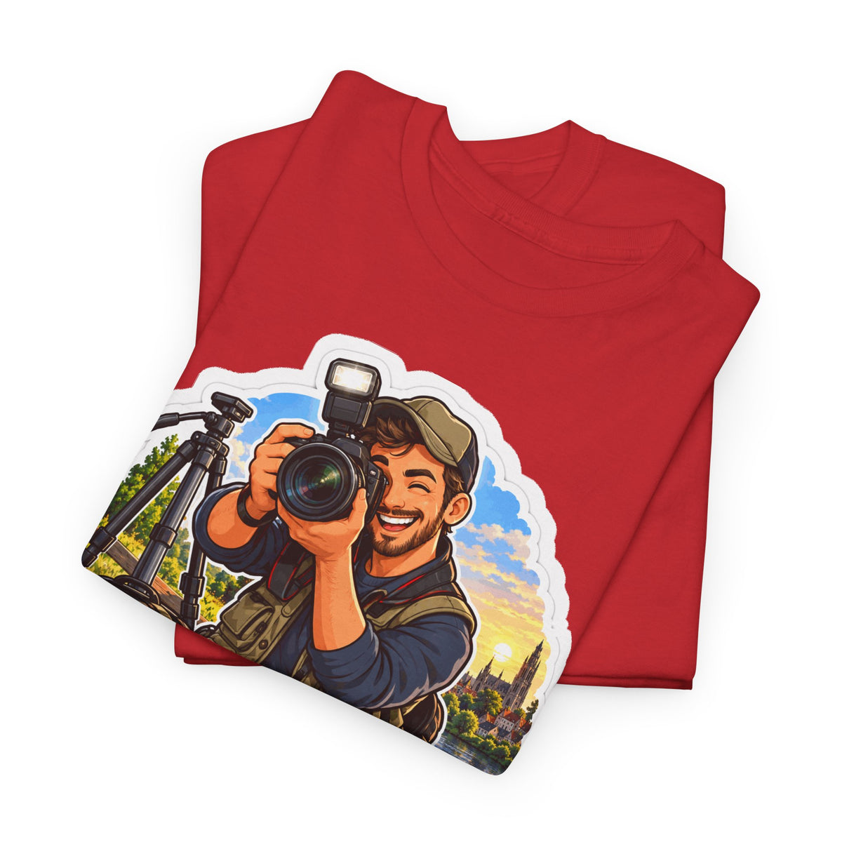 MOMENTEN VANGEN! Unisex T-shirt | De Fotograaf | VlaamseKracht®