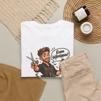 EVEN BIJKNIPPEN? Unisex T-shirt | De Kapper | VlaamseKracht®