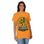Premium Vlaamse Leeuw Unisex DryBlend® T-Shirt | VlaamseKracht®