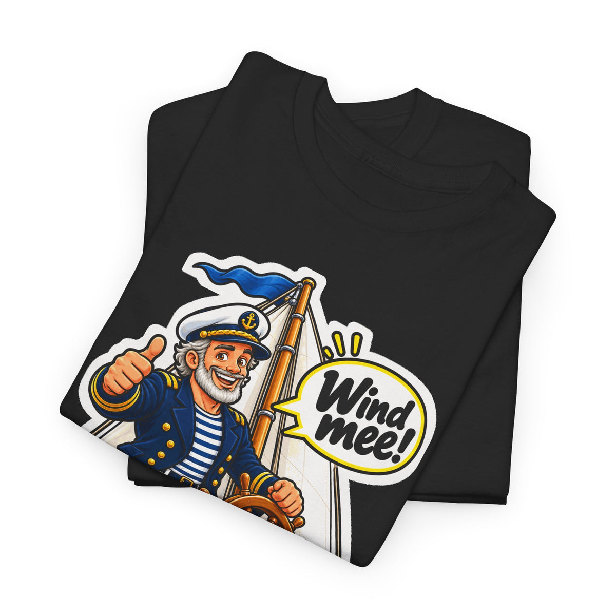 WIND MEE! Unisex T-shirt | De Zeiler | VlaamseKracht®