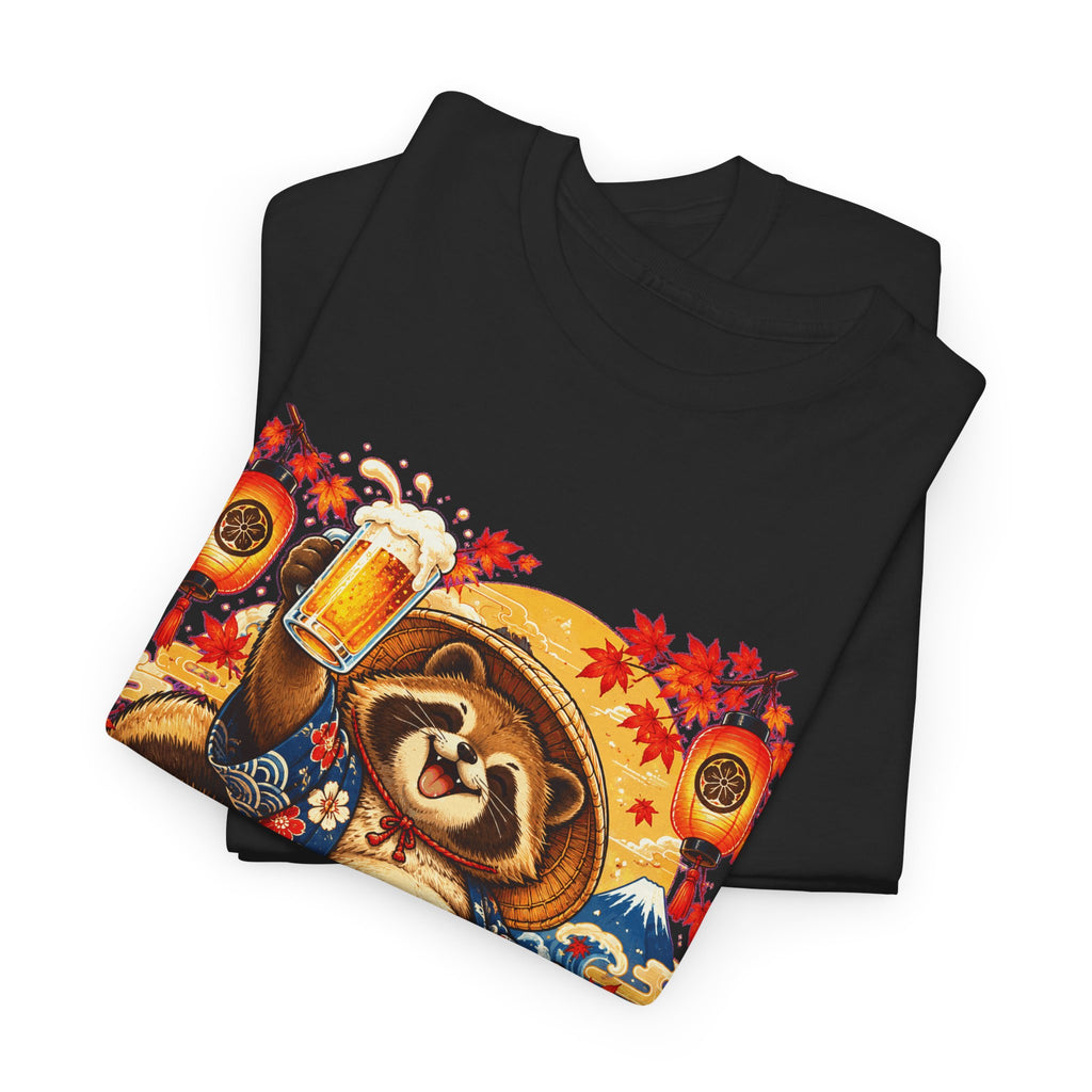 TANUKI PROOST! Unisex T-shirt | Japans | VlaamseKracht®