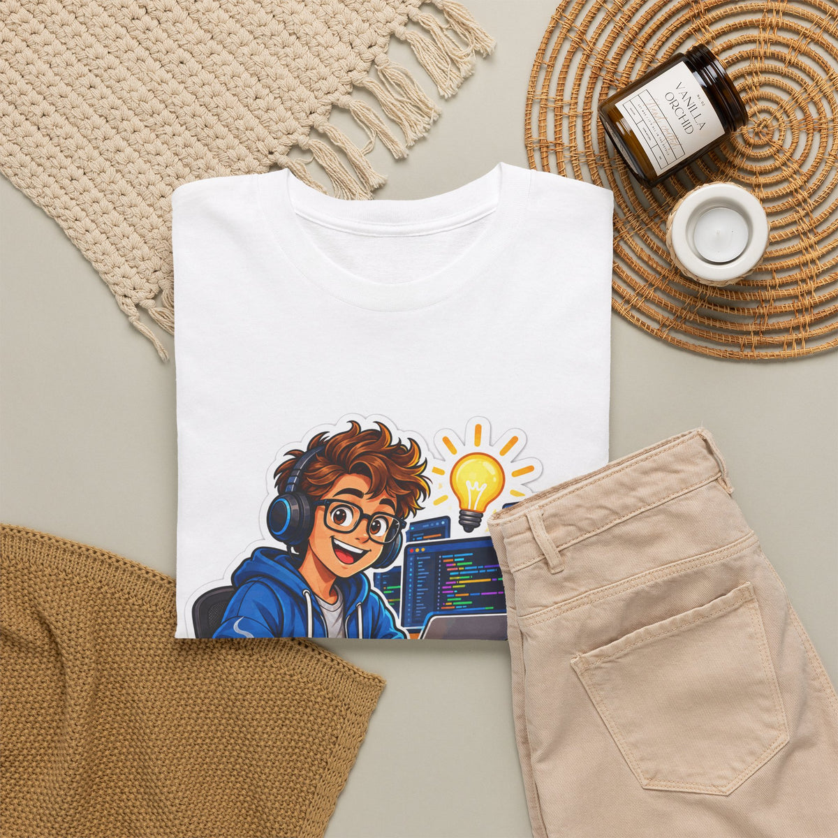 CODE VOOR MORGEN! Unisex T-shirt | De Programmeur | VlaamseKracht®
