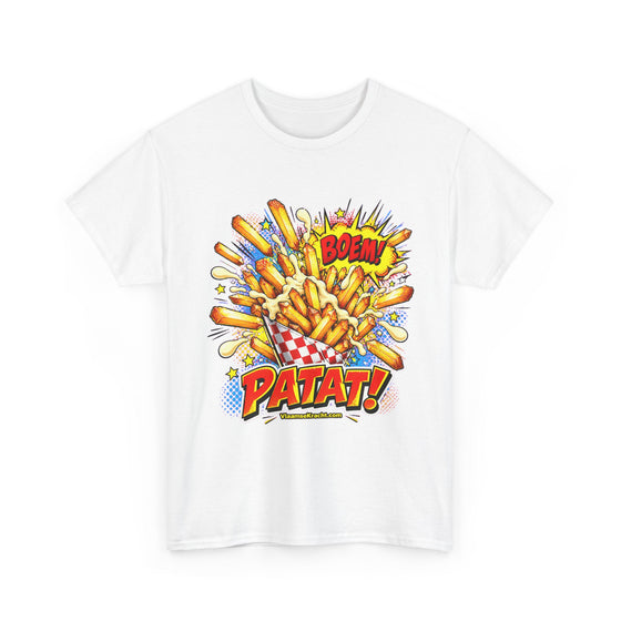 BOEM! PATAT! Unisex T-shirt | Pop Art | VlaamseKracht®