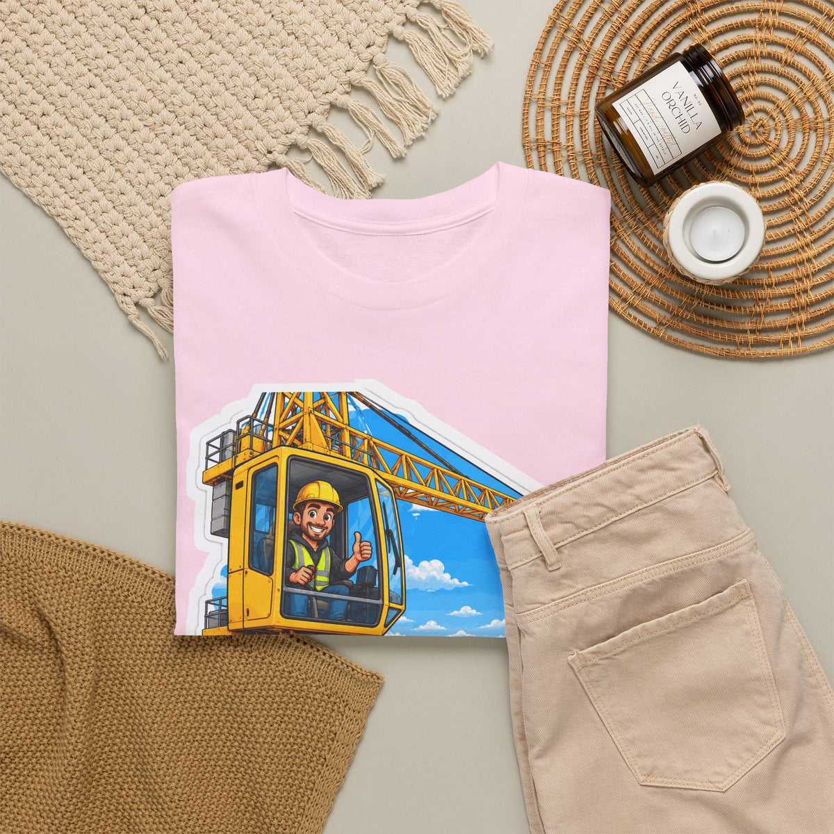 HOGEROP! Unisex T-shirt | De Kraanman | VlaamseKracht®
