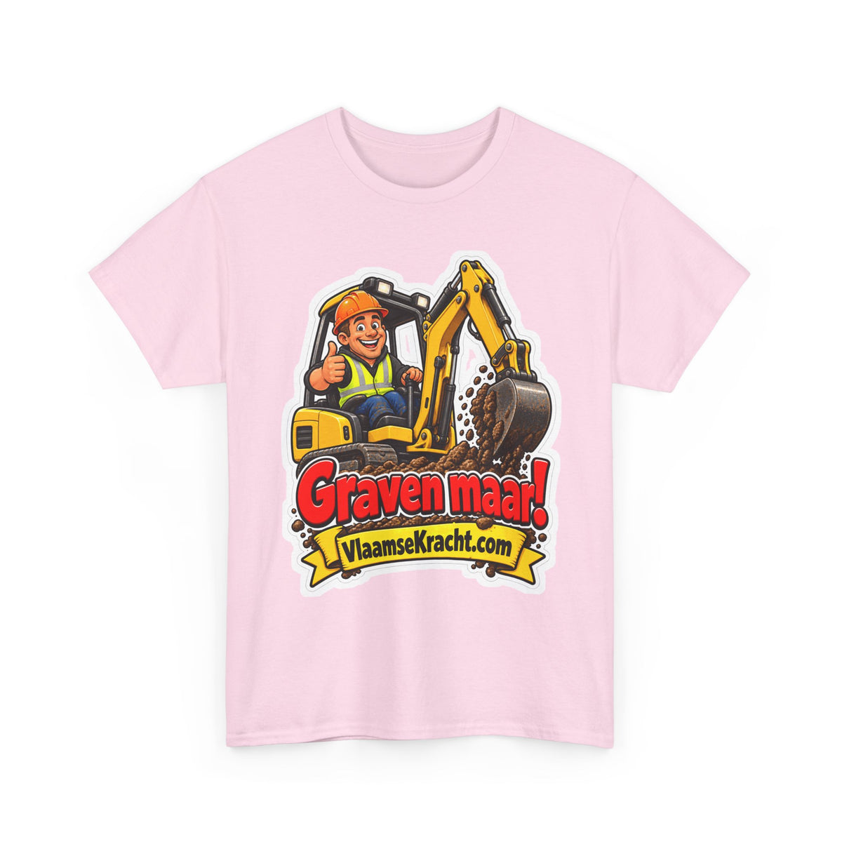 GRAVEN MAAR! Unisex T-shirt | De Graver | VlaamseKracht®