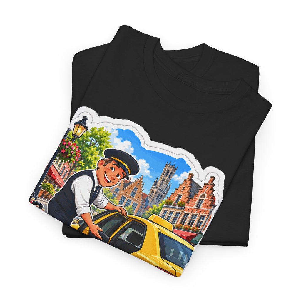 STAP MAAR IN! Unisex T-shirt | De Taxichauffeur | VlaamseKracht®