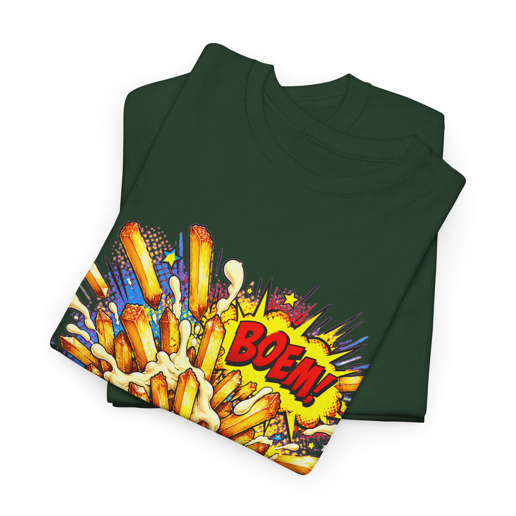 BOEM! PATAT! Unisex T-shirt | Pop Art | VlaamseKracht®