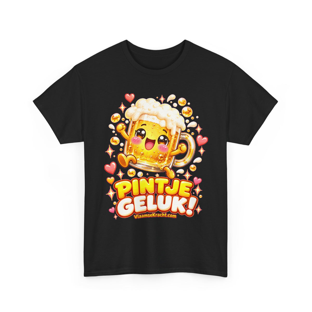 PINTJE GELUK! Unisex T-shirt | Kawaii | VlaamseKracht®