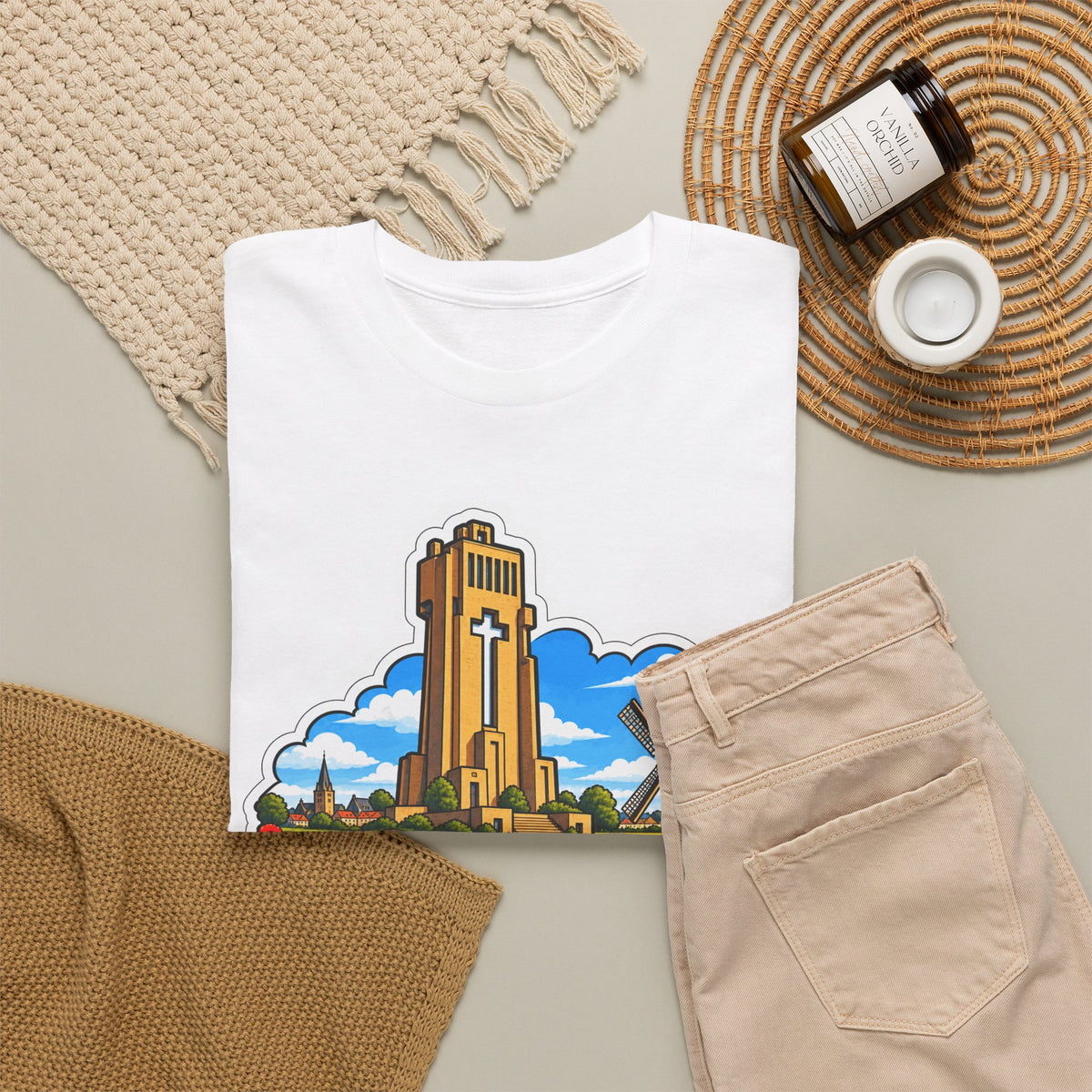 DIKSMUIDE Unisex T-shirt | Vlaamse Stad | VlaamseKracht®