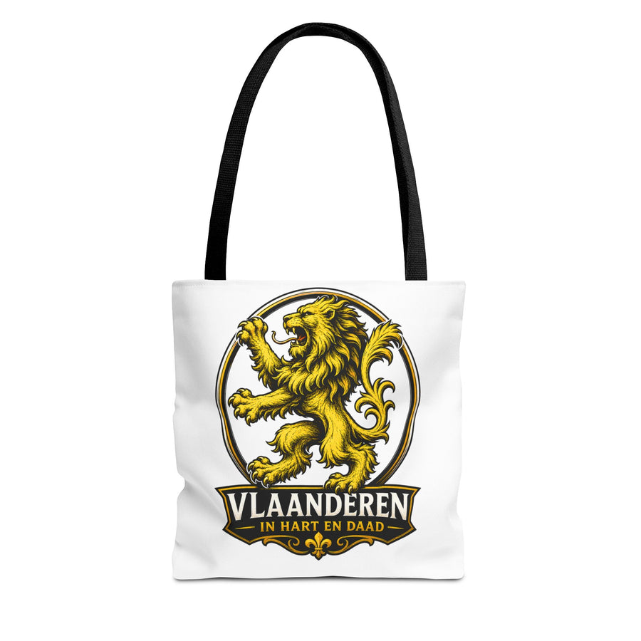 Premium Vlaamse Leeuw Tote Bag (AOP) | VlaamseKracht®