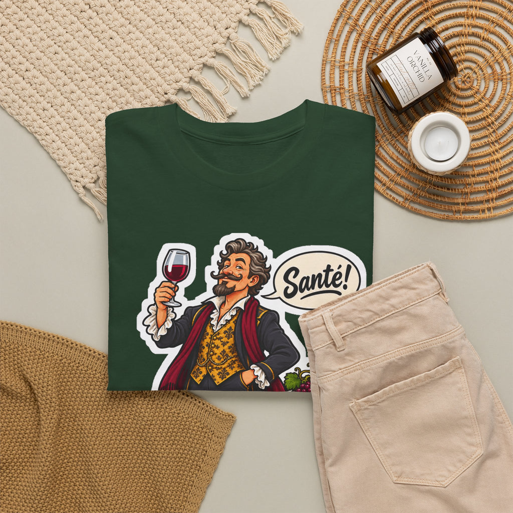 SANTÉ! Unisex T-shirt | De Wijnkenner | VlaamseKracht®