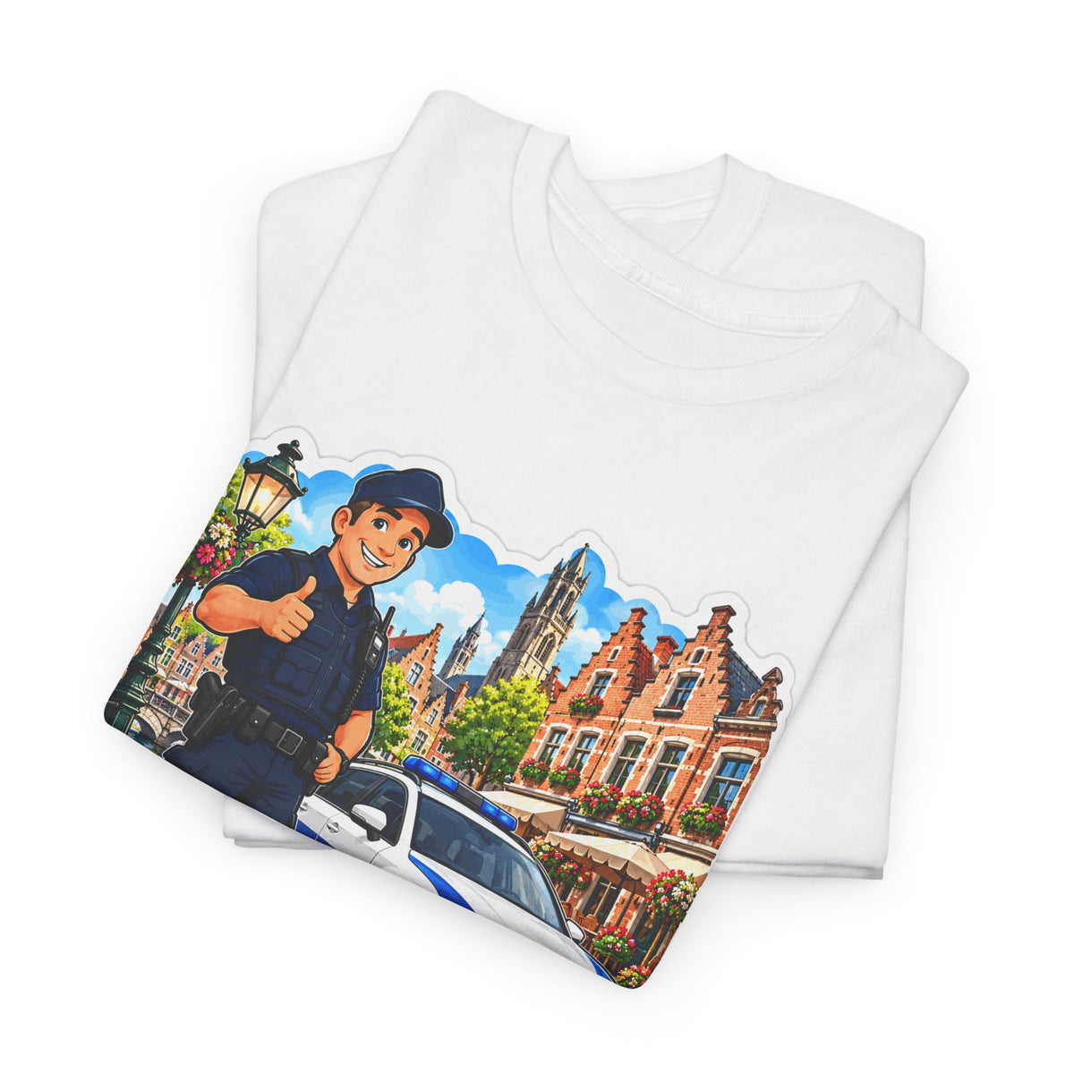 SAMEN VEILIG! Unisex T-shirt | De Agent | VlaamseKracht®