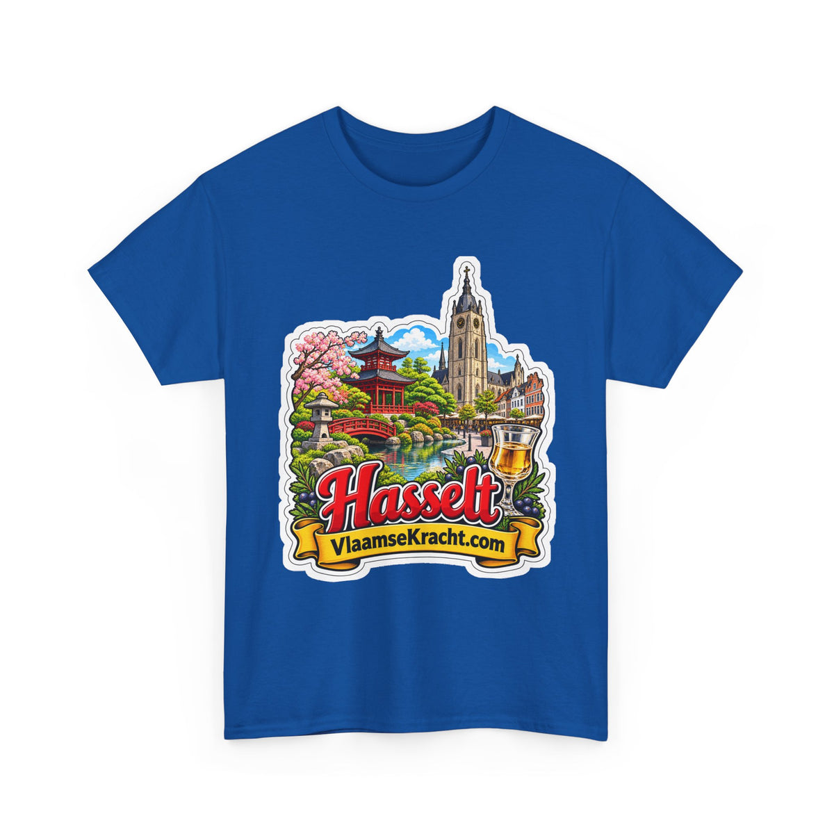 HASSELT Unisex T-shirt | Vlaamse Stad | VlaamseKracht®