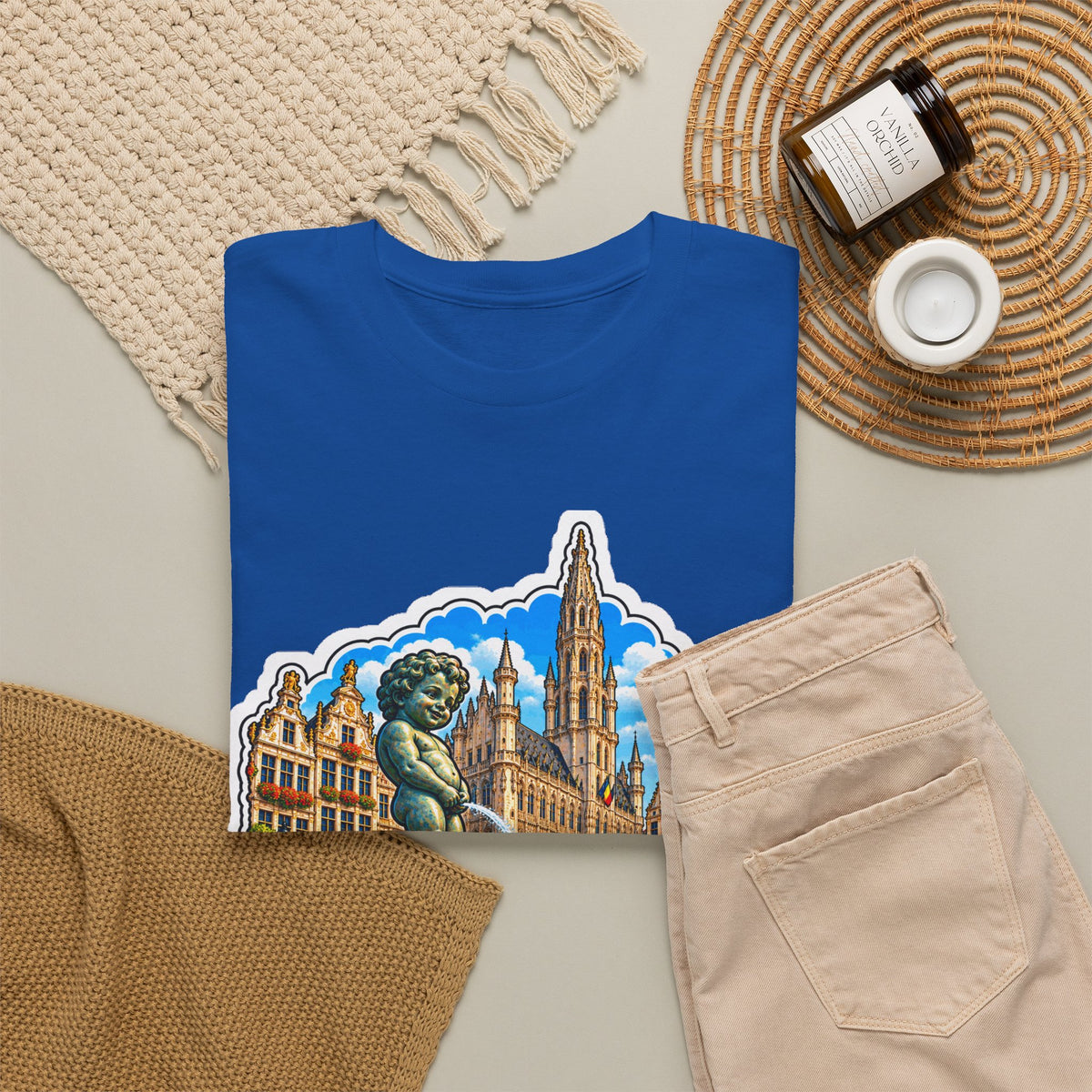 BRUSSEL Unisex T-shirt | Vlaamse Stad | VlaamseKracht®