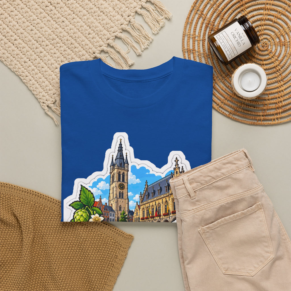 POPERINGE Unisex T-shirt | Vlaamse Stad | VlaamseKracht®