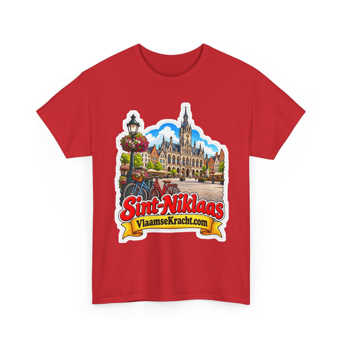 SINT-NIKLAAS Unisex T-shirt | Vlaamse Stad | VlaamseKracht®