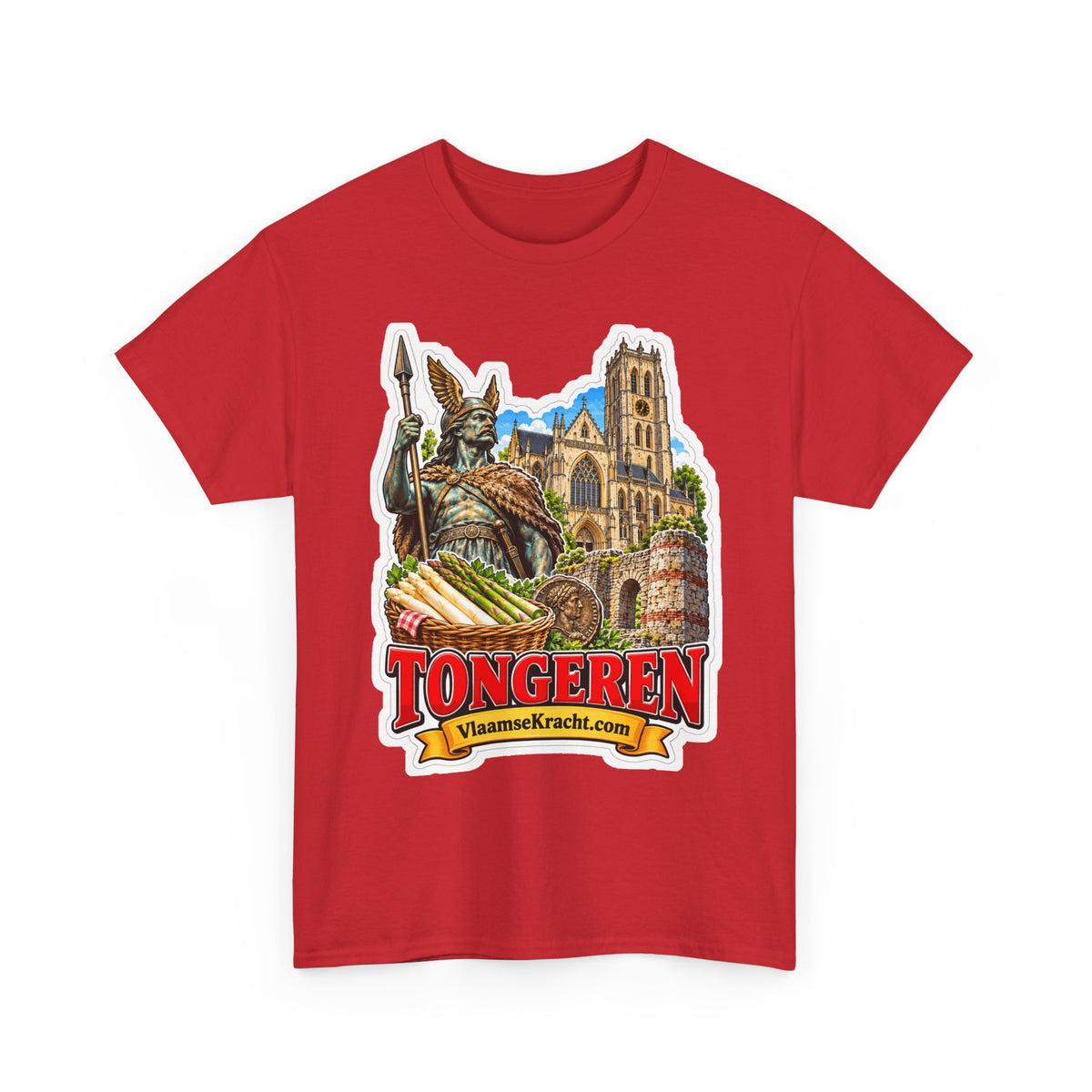 TONGEREN Unisex T-shirt | Nieuw ontwerp | VlaamseKracht®