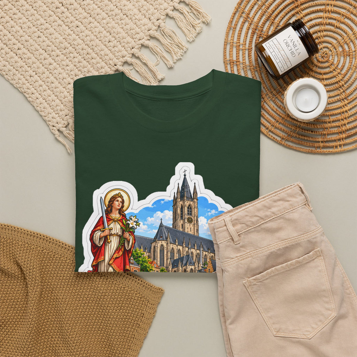 GEEL Unisex T-shirt | Vlaamse Stad | VlaamseKracht®