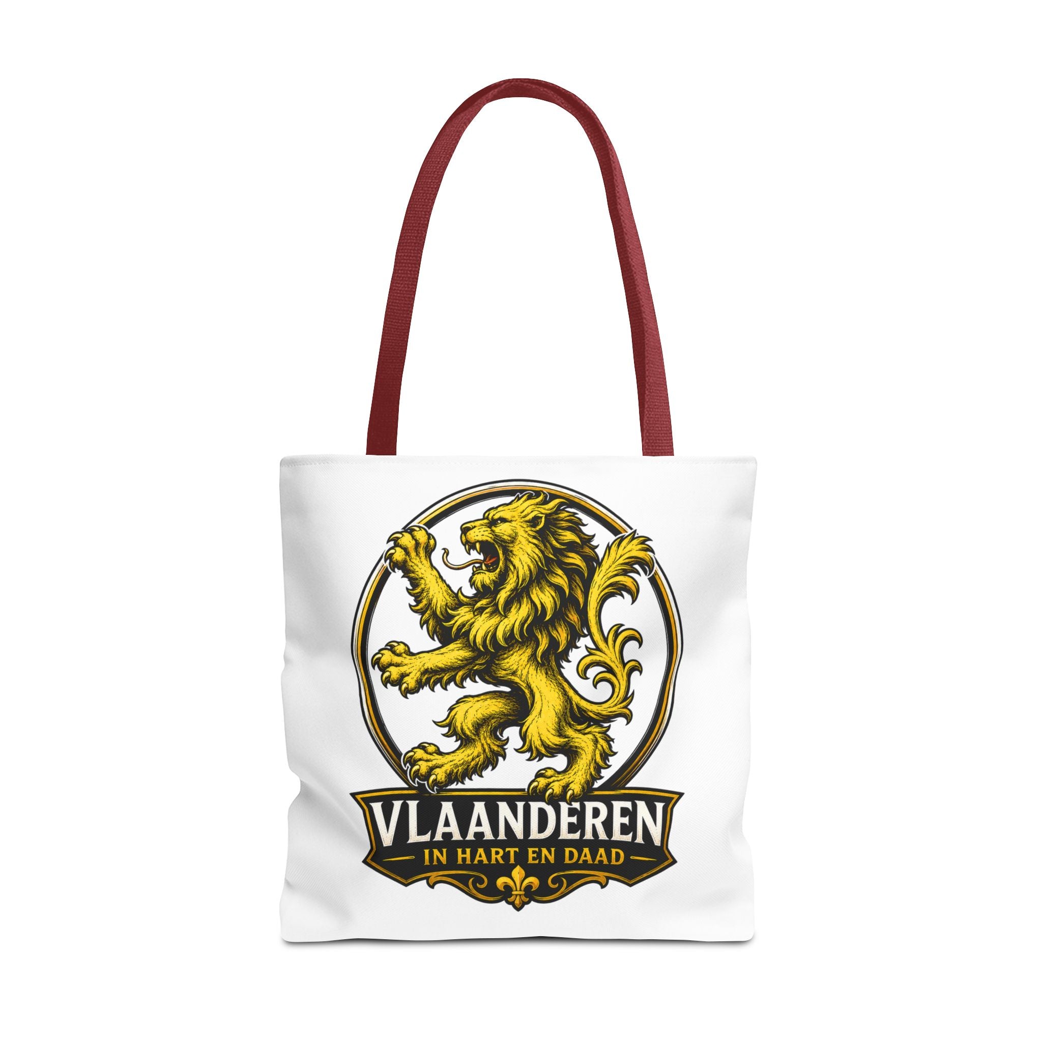 Premium Vlaamse Leeuw Tote Bag (AOP) | VlaamseKracht®