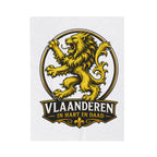 Premium Vlaamse Leeuw Velveteen Plush Blanket | VlaamseKracht®