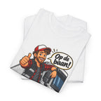OP DE BAAN! Unisex T-shirt | De Vrachtwagenchauffeur | VlaamseKracht®