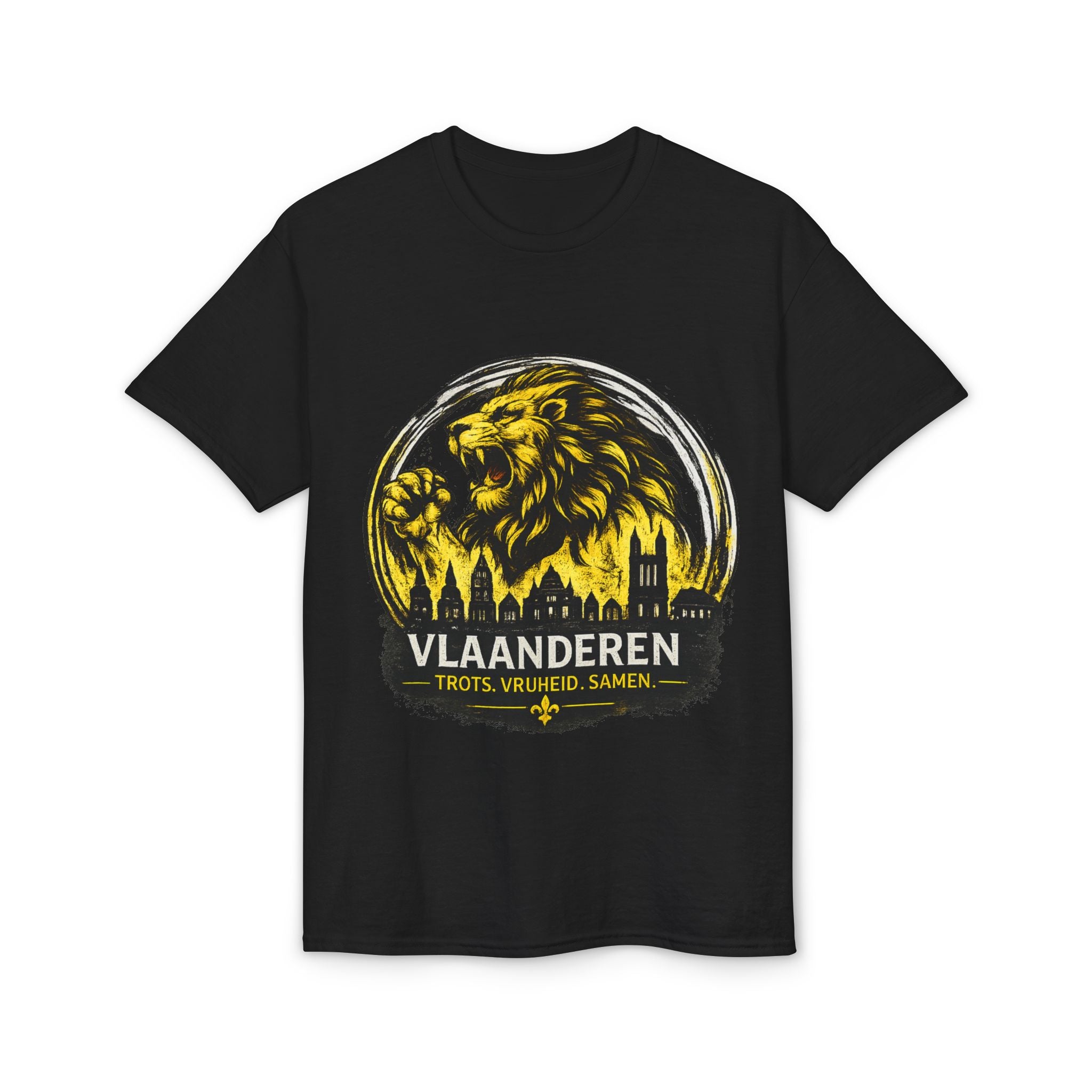 Vlaanderen Lion T‑Shirt — Proud Vlaanderen Graphic Tee