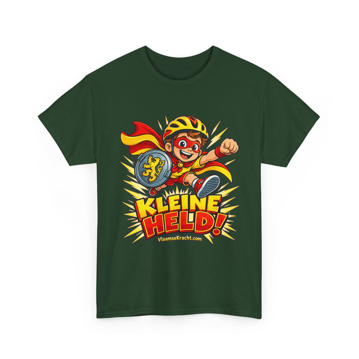 KLEINE HELD! Unisex T-shirt | Cartoon | VlaamseKracht®