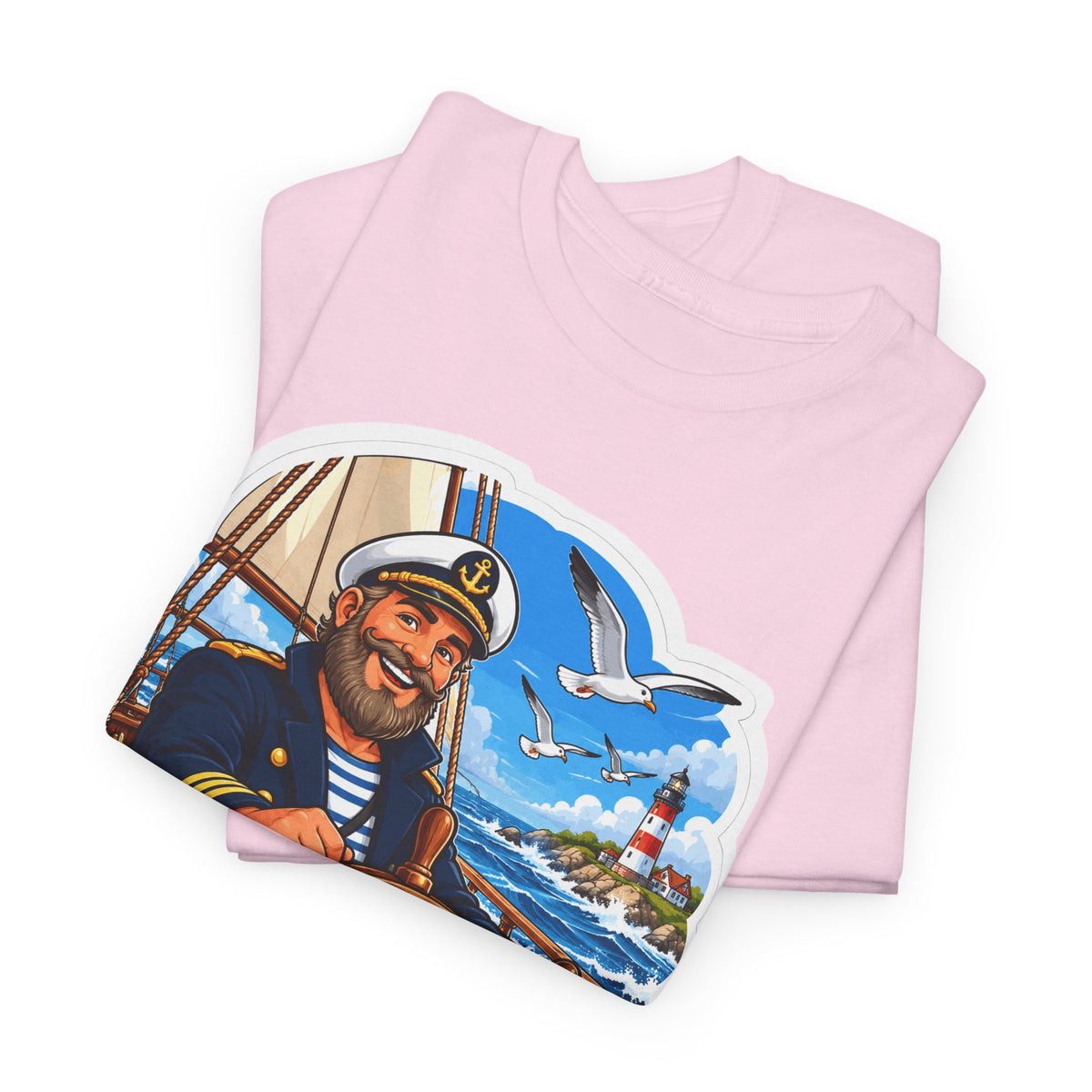 ALLE HENS AAN DEK! Unisex T-shirt | De Kapitein | VlaamseKracht®