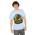 Premium Vlaamse Leeuw Vlaanderen Color Edition T-Shirt | In Hart en Daad | Unisex  | VlaamseKracht®