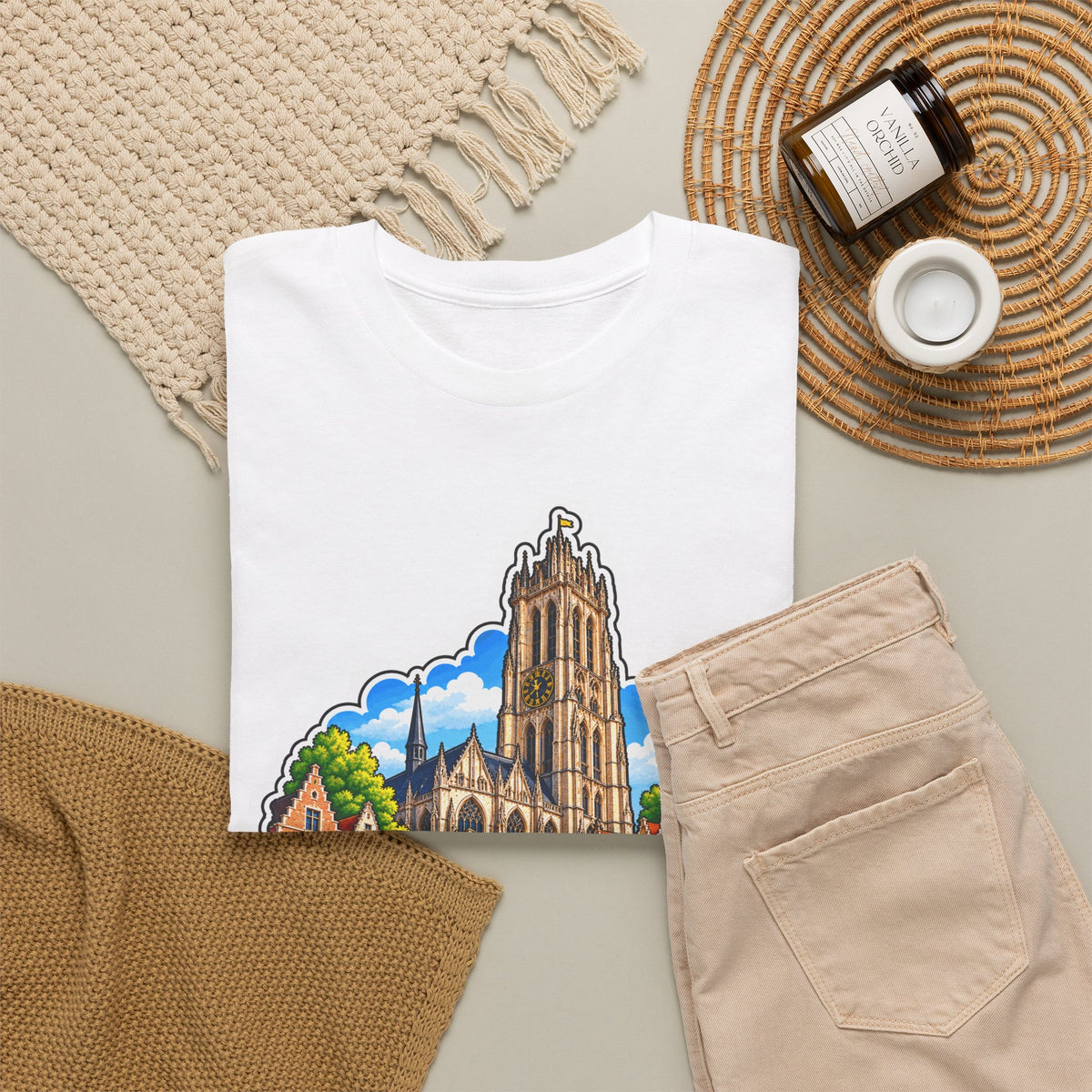 MECHELEN Unisex T-shirt | Vlaamse Stad | VlaamseKracht®