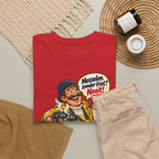 MOSSELEN ZONDER FRIET? NOOIT! Unisex T-shirt | Belgische Kust | VlaamseKracht®