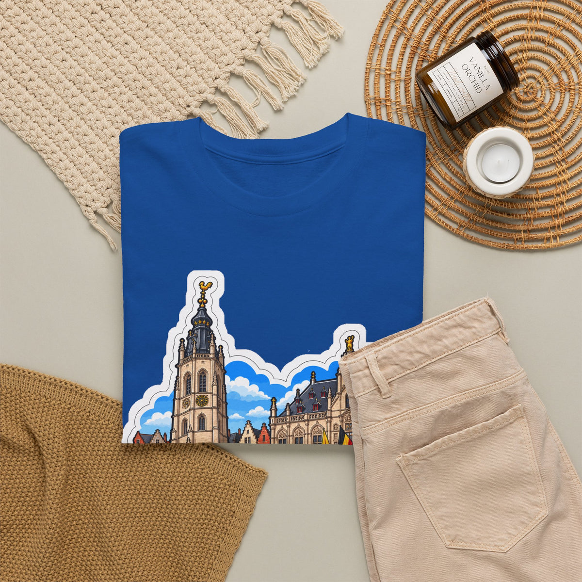 AALST Unisex T-shirt | Vlaamse Stad | VlaamseKracht®