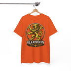 Premium Vlaamse Leeuw Vlaanderen Color Edition T-Shirt | In Hart en Daad | Unisex  | VlaamseKracht®