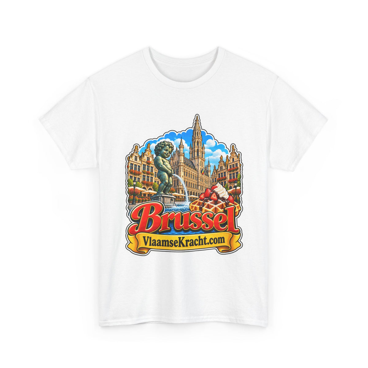 BRUSSEL Unisex T-shirt | Vlaamse Stad | VlaamseKracht®