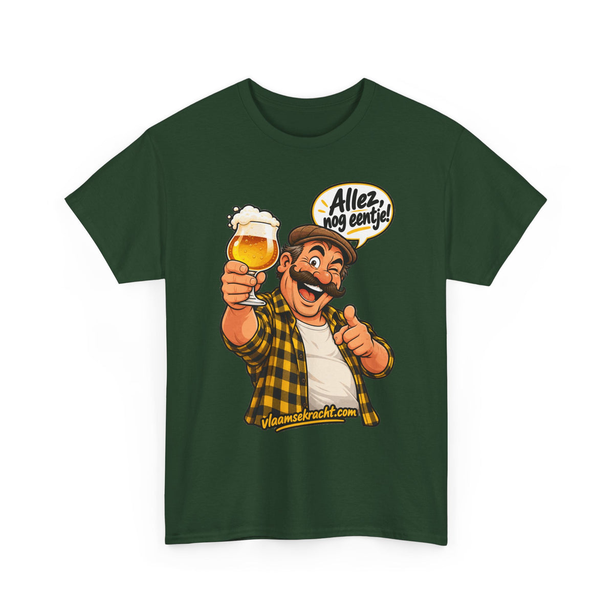 ALLEZ, NOG EENTJE! Unisex T-shirt | Vlaamse Humor | VlaamseKracht®