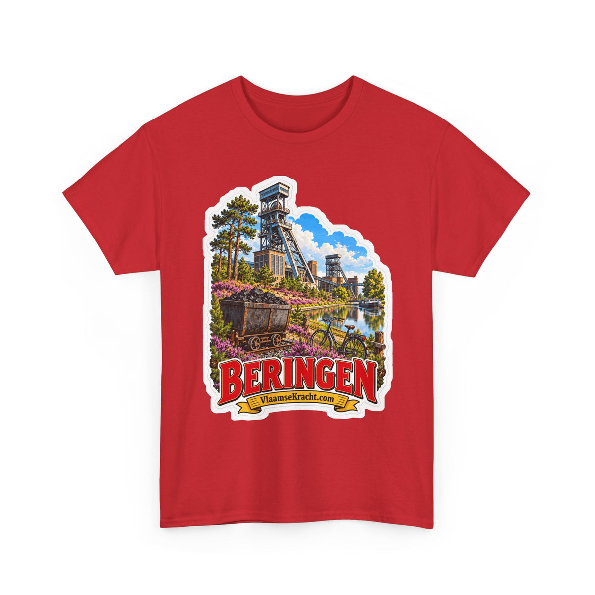 BERINGEN Unisex T-shirt | Vlaamse Stad | VlaamseKracht®
