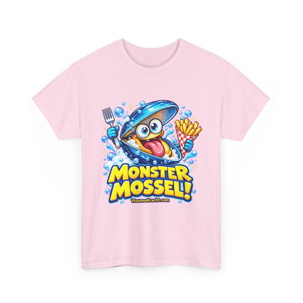 MONSTER MOSSEL! Unisex T-shirt | Cartoon | VlaamseKracht®