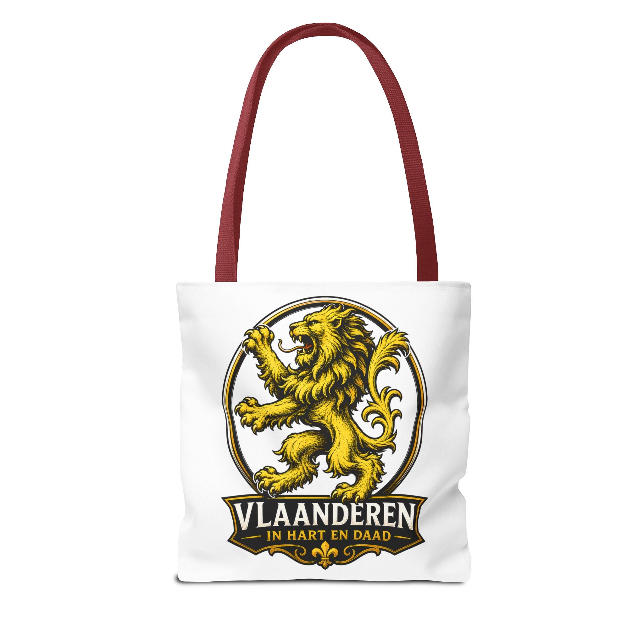 Premium Vlaamse Leeuw Tote Bag (AOP) | VlaamseKracht®