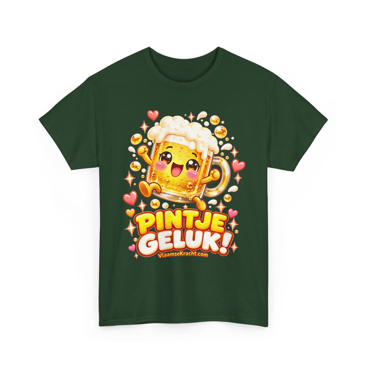 PINTJE GELUK! Unisex T-shirt | Kawaii | VlaamseKracht®